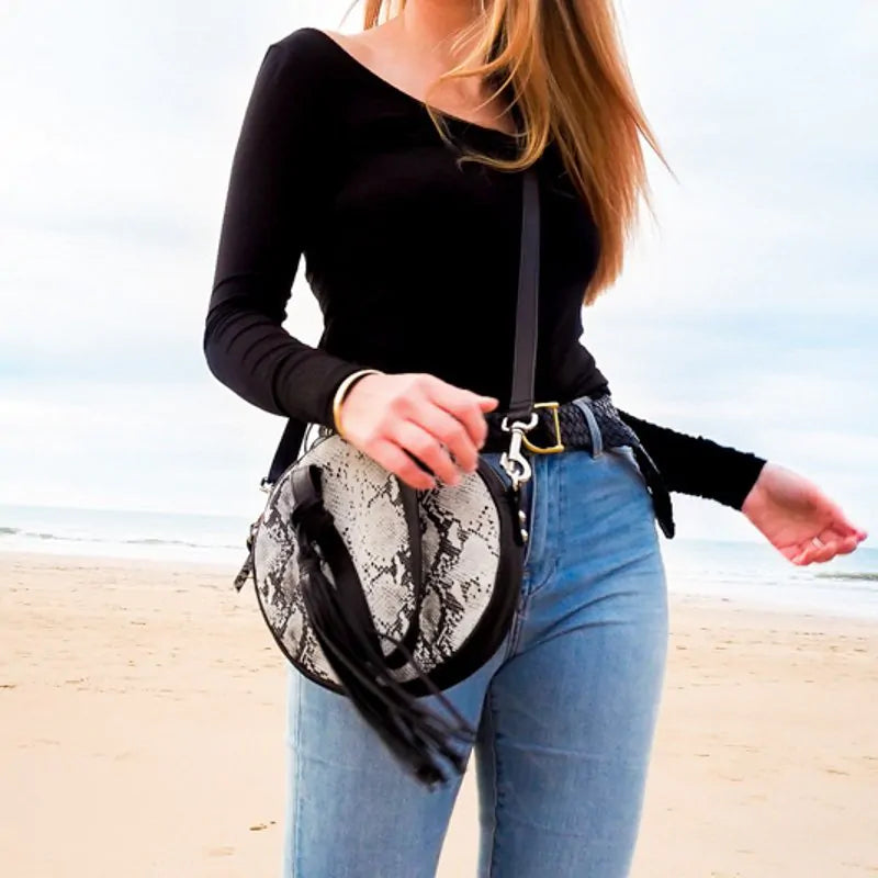 Bella Snake Print Bag