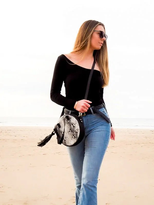 Bella Snake Print Bag