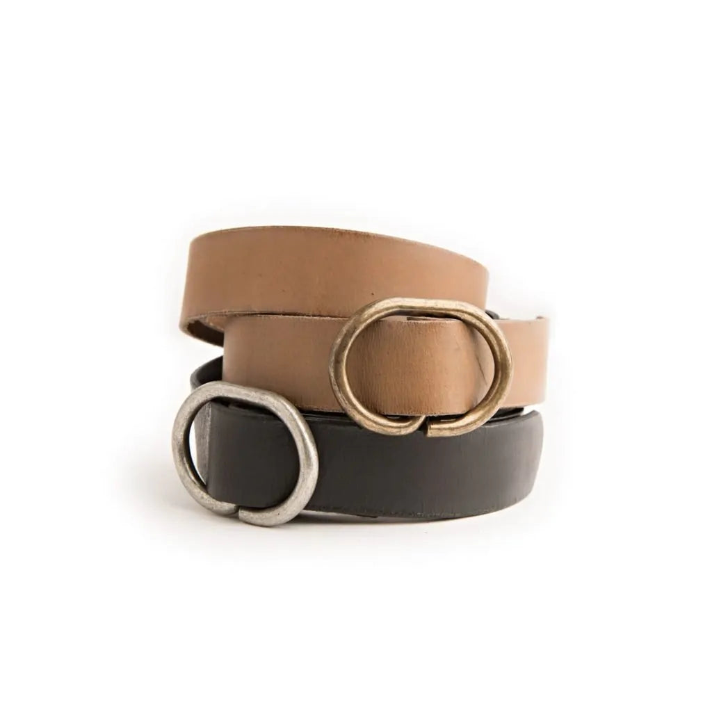 Daisy Leather Belt