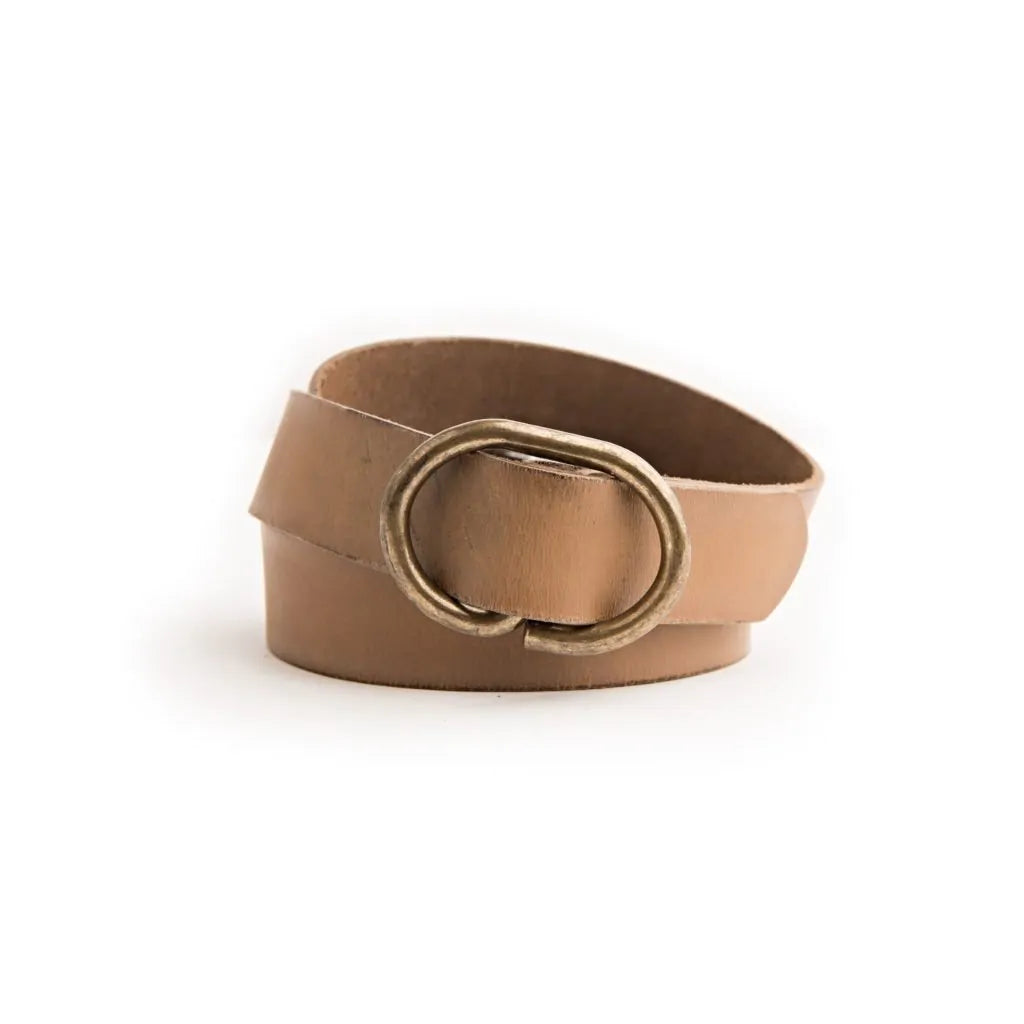 Daisy Leather Belt