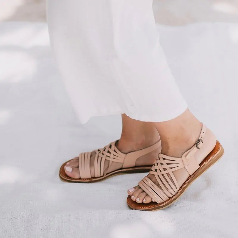 Egipcias Sandals - Natural Leather