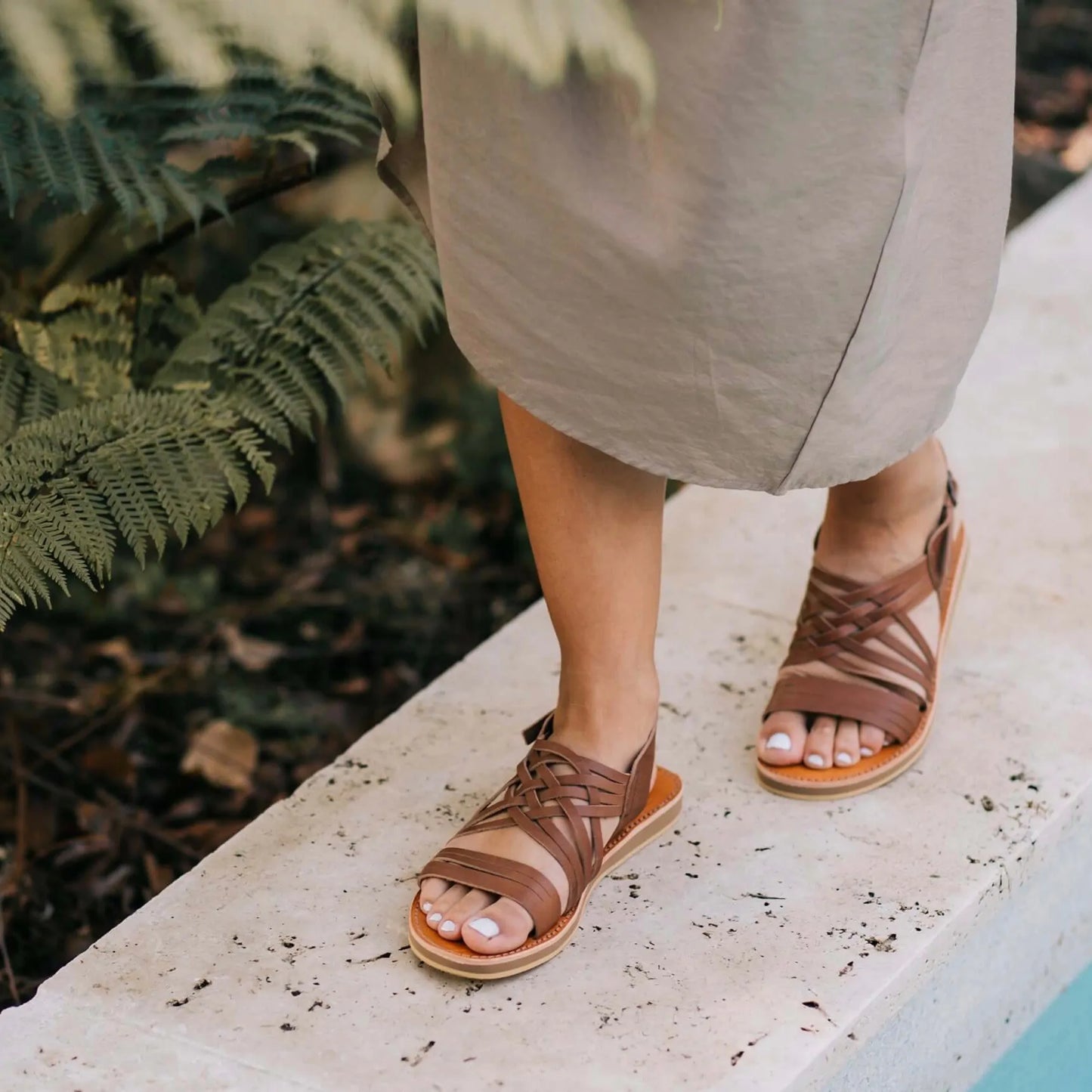 Egipcias Sandals - Moka