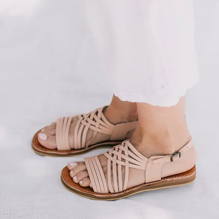 Egipcias Sandals - Natural Leather