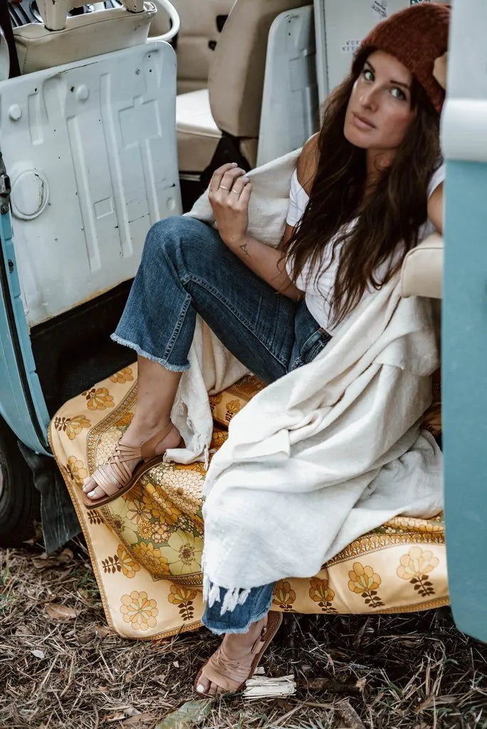 Egipcias Sandals - Natural Leather