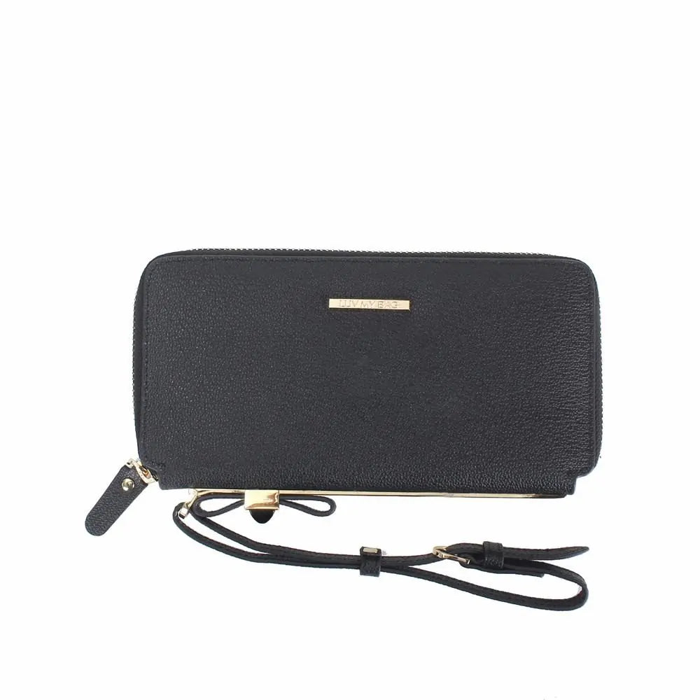 Jenna Wristlet Leather Wallet