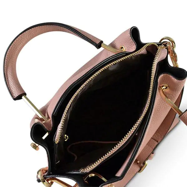 Lucy Vegan Pebbled Leather Mini Bag