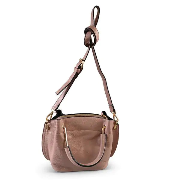 Lucy Vegan Pebbled Leather Mini Bag