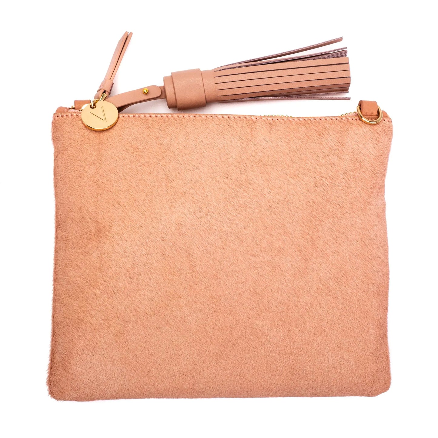 Mickey Pink Hide Clutch