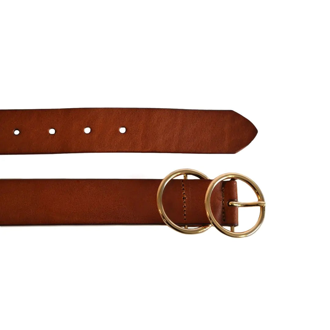 Townsville Double Ring Leather Belt