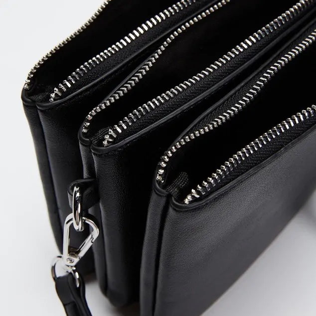 Trinity Triple Pouch Crossbody Bag