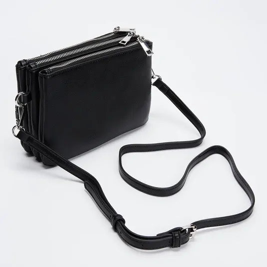 Trinity Triple Pouch Crossbody Bag