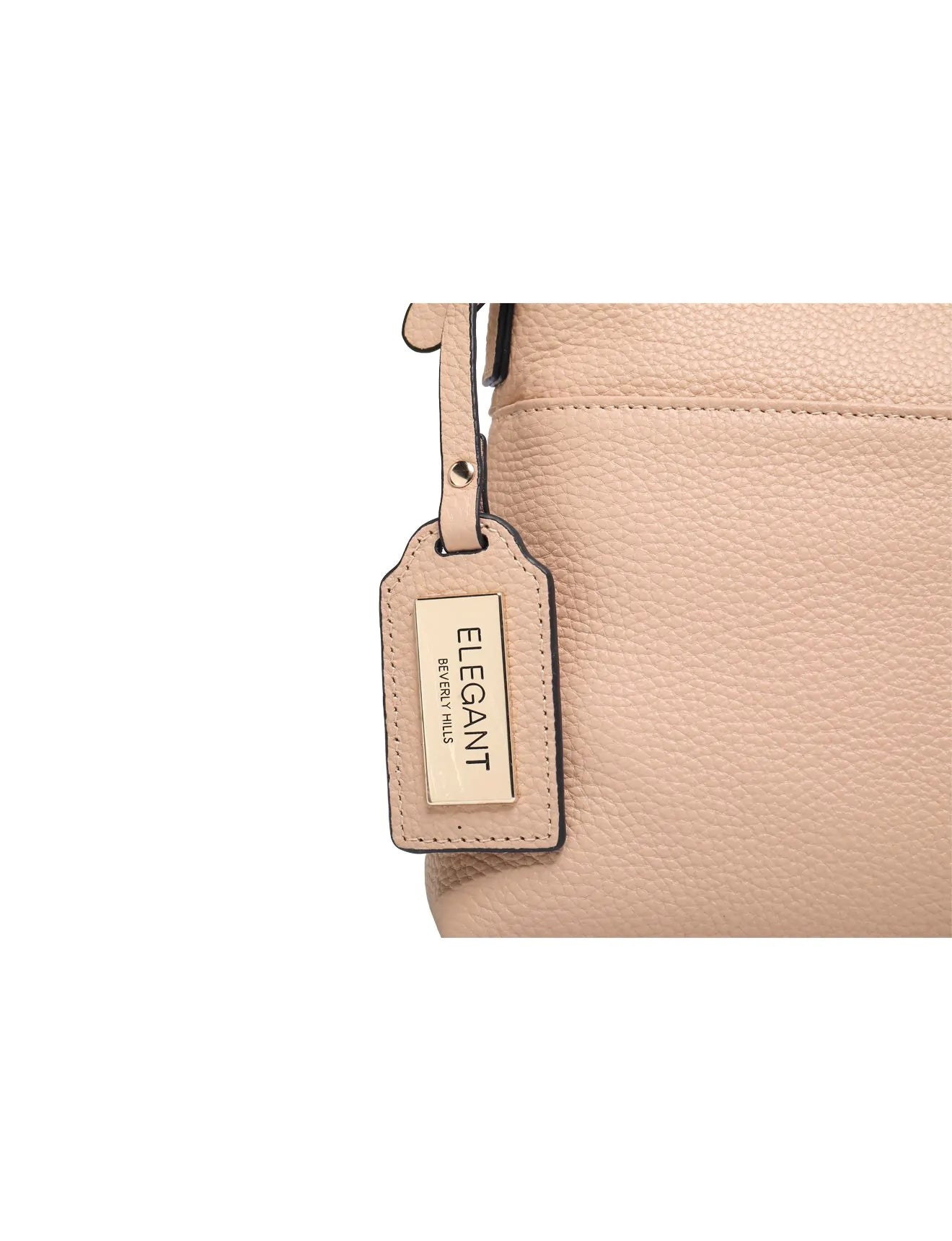 Violet Leather Crossbody Bag