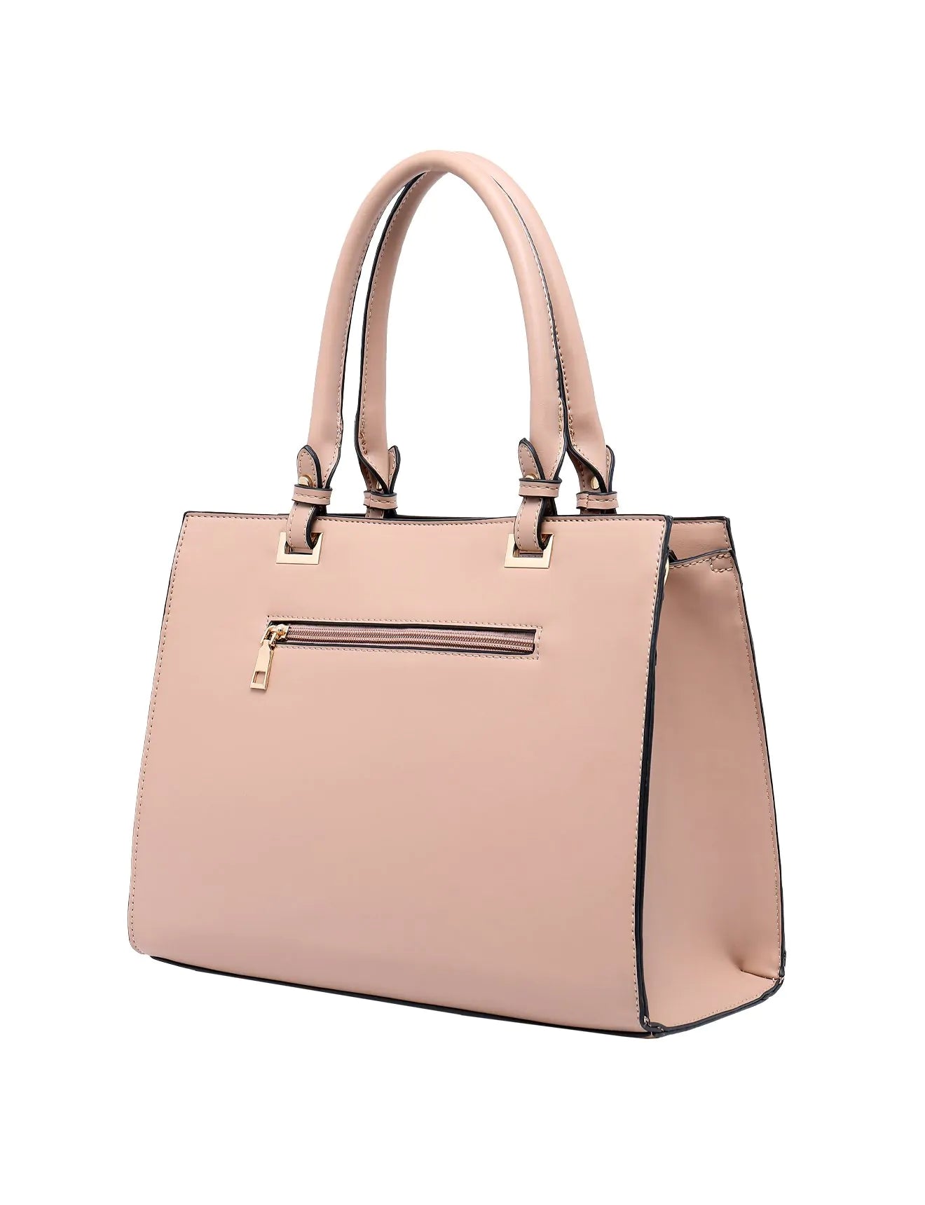 Anastasia Vegan Leather Woven Bag