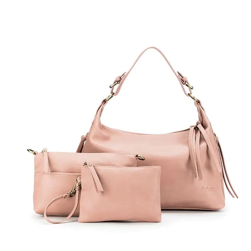Ebony 3 Piece Handbag Set