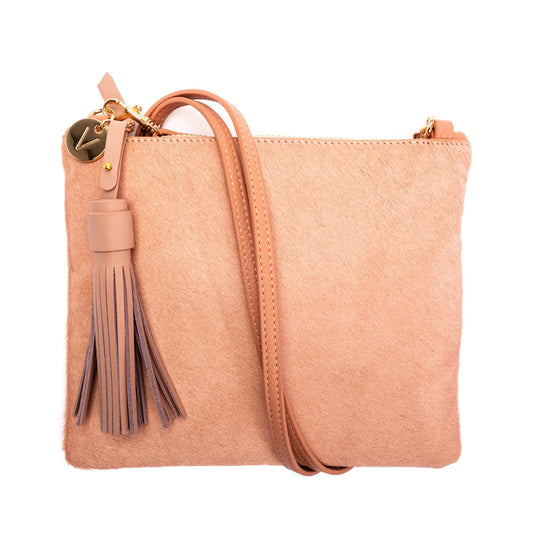 Mickey Pink Hide Clutch
