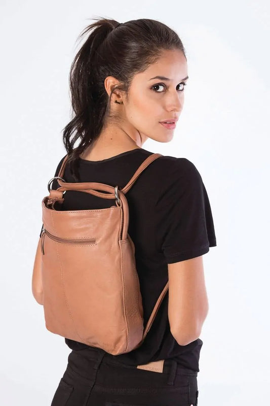 Mini Indiana Leather Backpack