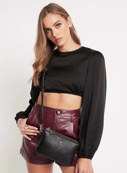 Trinity Triple Pouch Crossbody Bag