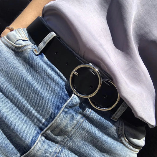 Townsville Double Ring Leather Belt